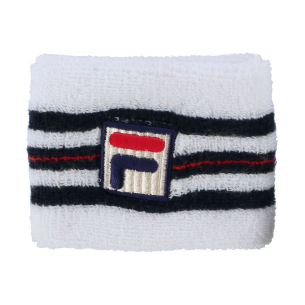 フィラ ショートリストバンド （ CZ6XGW001-WT0 ）[ FILA ACC アクセサリー ]26SS