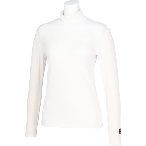 フィラ ハイネックロングスリーブシャツ （ CZ6XGW006-WT0 ）[ FILA LS レディース ]26SS