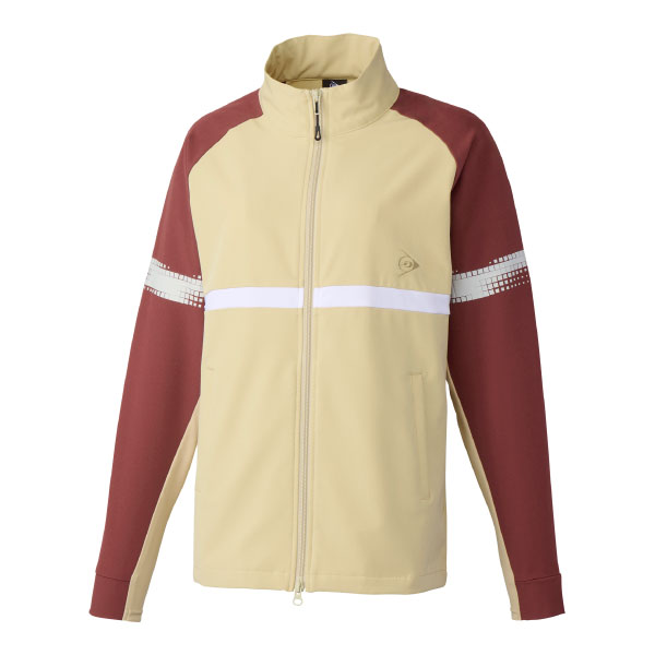 ダンロップ TRACK JACKET （ DAF-5620W-LTBEIGE ）[ DUNLOP LWJ レディース ]26SS