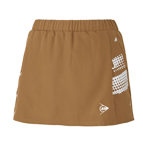 ダンロップ GAME SKIRT （ DAK-2493W-BROWN ）[ DUNLOP SK レディース ]24FW【ネットバーゲン】