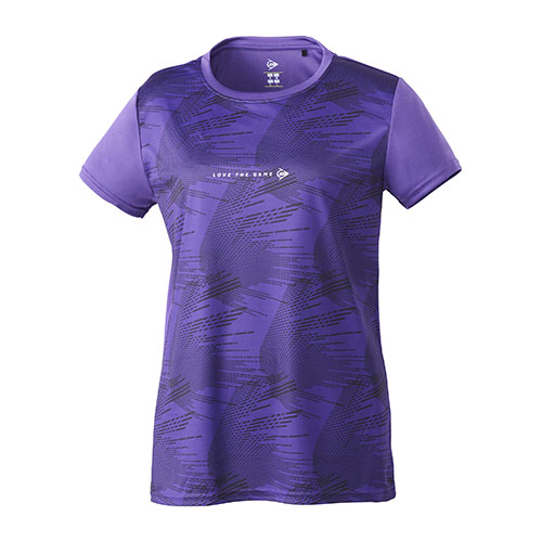 【SALE】ダンロップ T-SHIRT （ DAL8521W-PURPLE ）[ DUNLOP LS レディース ]25SS