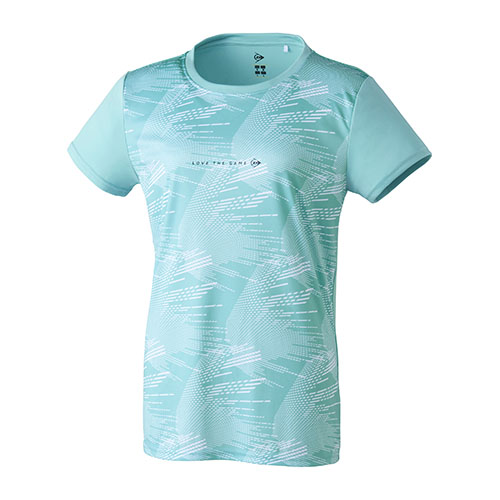 【SALE】ダンロップ T-SHIRT （ DAL8521W-TRQS ）[ DUNLOP LS レディース ]25SS