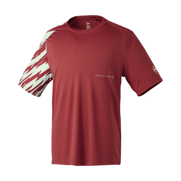 ダンロップ Tシャツ （ DAL8541-BRGNDY ）[ DUNLOP MS メンズ ]25FW