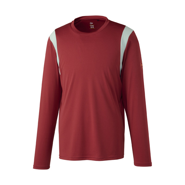 ダンロップ ロングスリーブTシャツ （ DAL8544-BRGNDY ）[ DUNLOP MS メンズ ]25FW