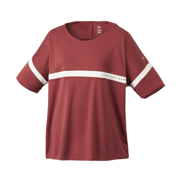 ダンロップ Tシャツ （ DAL8561W-BRGNDY ）[ DUNLOP LS レディース ]25FW