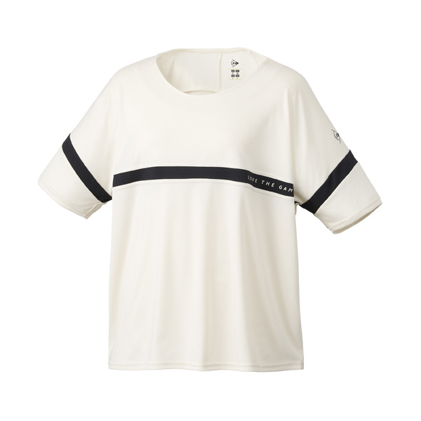 ダンロップ Tシャツ （ DAL8561W-IVORY ）[ DUNLOP LS レディース ]25FW