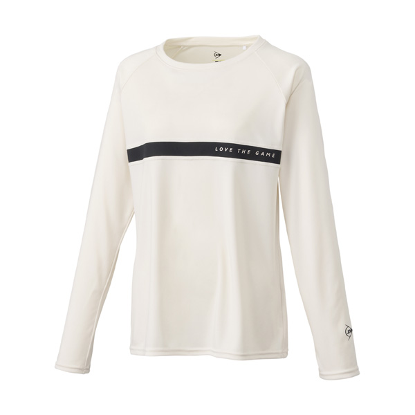 ダンロップ ロングスリーブTシャツ （ DAL8563W-IVORY ）[ DUNLOP LS レディース ]25FW