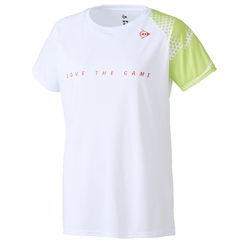 【初売り1月12日迄ポイント10倍】ダンロップ T-SHIRT （ DAL-8460W-WHITE ）[ DUNLOP LS レディース ]24FW【ネットバーゲン】
