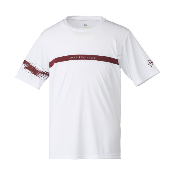 ダンロップ T SHIRT （ DAL-8601-WHITE ）[ DUNLOP MS メンズ ]26SS