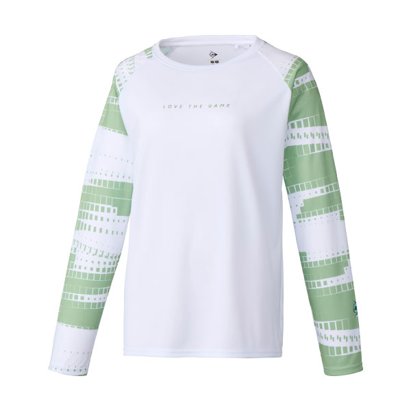 ダンロップ LONG SLEEVE T SHIRT （ DAL-8622W-WHITE ）[ DUNLOP LS レディース ]26SS