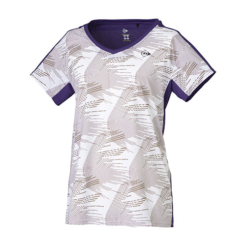 【SALE】ダンロップ GAME SHIRT （ DAP1522W-WHITE ）[ DUNLOP LS レディース ]25SS