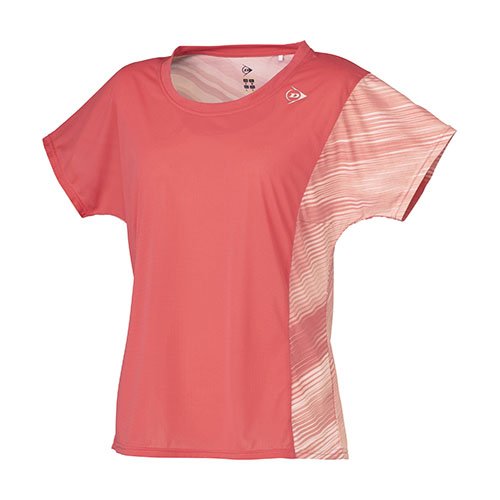 【SALE】ダンロップ GAME SHIRT （ DAP1523W-CORALPK ）[ DUNLOP LS レディース ]25SS