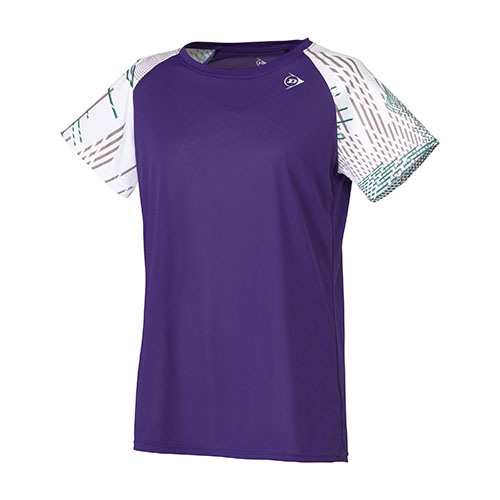 【SALE】ダンロップ GAME SHIRT （ DAP1524W-PURPLE ）[ DUNLOP LS レディース ]25SS