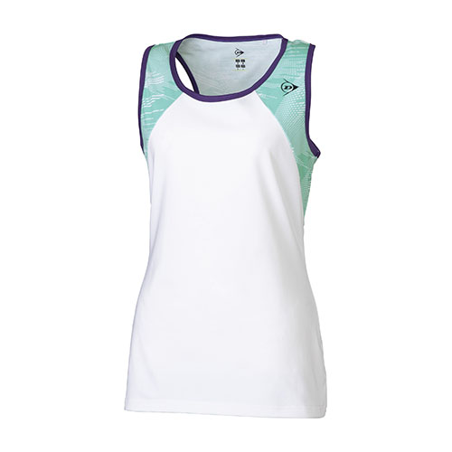 【SALE】ダンロップ TANK-TOP GAME SHIRT （ DAP1525W-WHITE ）[ DUNLOP LS レディース ]25SS