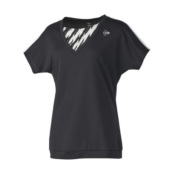 ダンロップ ゲームシャツ （ DAP1560W-BLACK ）[ DUNLOP LS レディース ]25FW