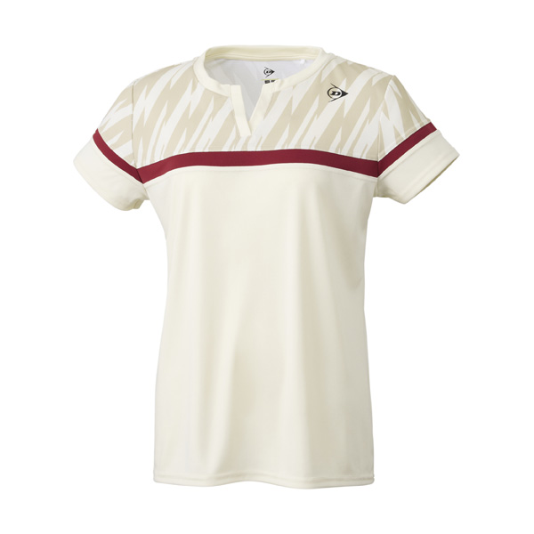 ダンロップ ゲームシャツ （ DAP1561W-IVORY ）[ DUNLOP LS レディース ]25FW