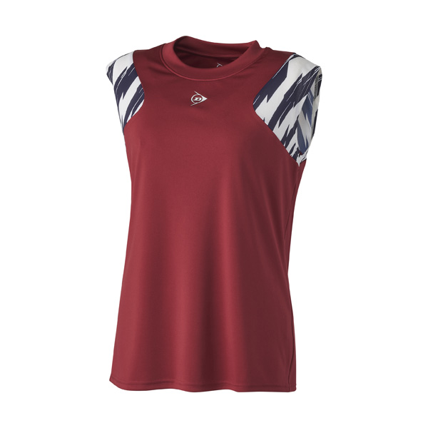 ダンロップ スリーブレスゲームシャツ （ DAP1564W-BRGNDY ）[ DUNLOP LS レディース ]25FW