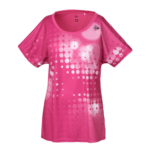 ダンロップ GAME SHIRT （ DAP-1361W-PINK ）[ DUNLOP LS レディース ]23FW【ネットバーゲン】