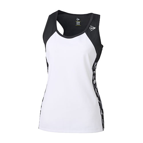 ダンロップ TPゲームシャツ （ DAP-1425W-WHITE ）[ DUNLOP LS レディース ]24SS【ネットバーゲン】