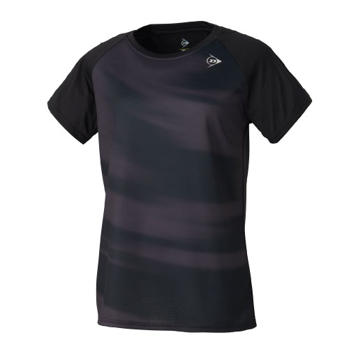 ダンロップ GAME SHIRT （ DAP-1460W-BLACK ）[ DUNLOP LS レディース ]24FW【ネットバーゲン】