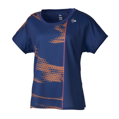 ダンロップ GAME SHIRT （ DAP-1461W-NAVY ）[ DUNLOP LS レディース ]24FW【ネットバーゲン】