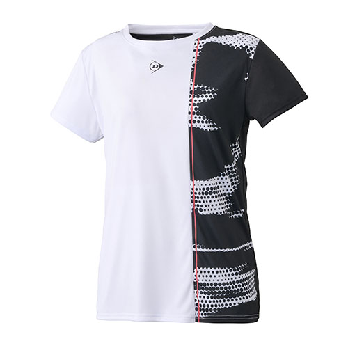 ダンロップ GAME SHIRT （ DAP-1463W-WHITE ）[ DUNLOP LS レディース ]24FW【ネットバーゲン】