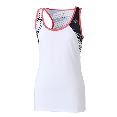 ダンロップ TANK TOP GAME SHIRT （ DAP-1465W-WHITE ）[ DUNLOP LS レディース ]24FW【ネットバーゲン】