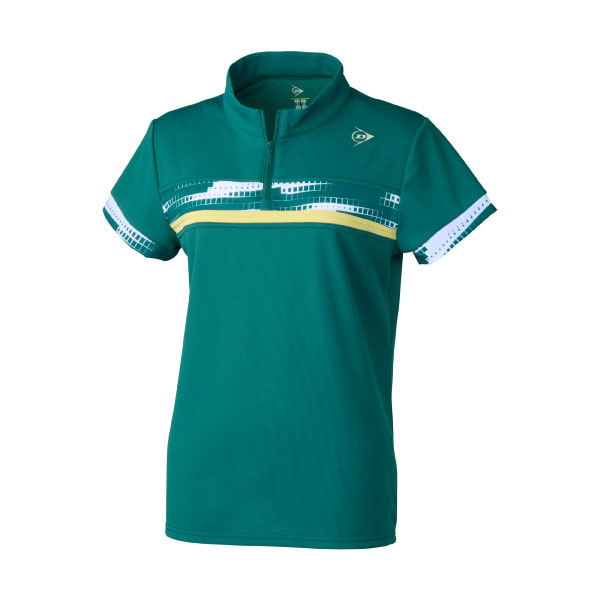 ダンロップ GAME SHIRT （ DAP-1621W-BLGREEN ）[ DUNLOP LS レディース ]26SS