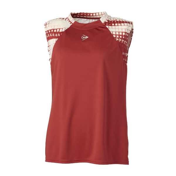 ダンロップ SLEEVELESS GAME SHIRT （ DAP-1662W-BURGUNDY ）[ DUNLOP LS レディース ]26FW