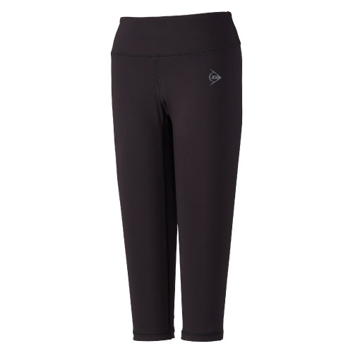 ダンロップ カプリレギンス （ DAU - 7190W - BK ブラック ）[ DUNLOP LG レディース ]21FW