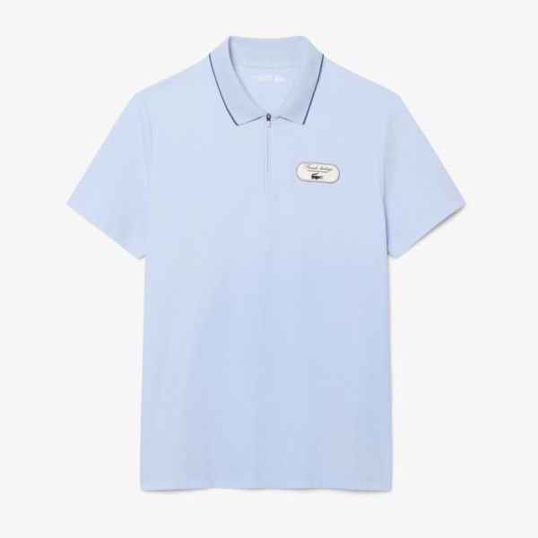 ラコステ テニスヘリテージハーフジップポロシャツ （ DH6771-99-RPG ）[ LACOSTE MS メンズ ]26FW