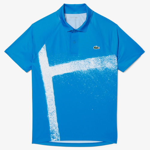 LACOSTE ポロシャツ 「ジョコビッチ」コートラインシームレス