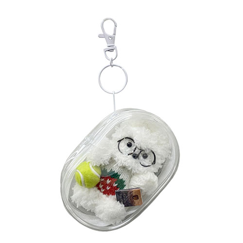 くましゃんテニスチャーム （ DMM-TK0028-CR ）[  GAC アクセサリー ]25SS