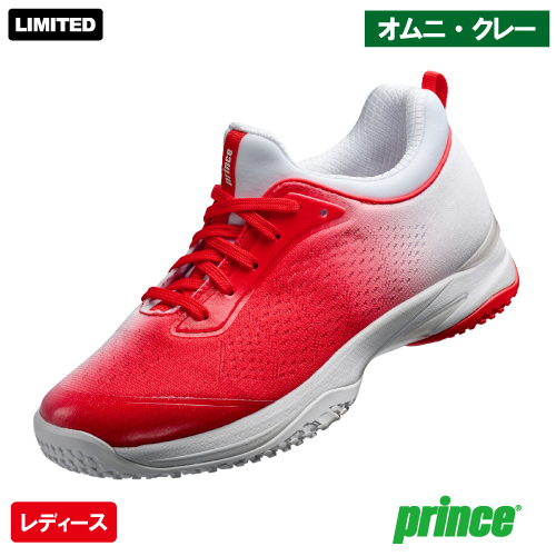 プリンス ビーナスマッシュ リミテッド CG（prince VENUSMASH LD CG DPSVC1LD-262） テニスシューズ レディース オムニ・クレー 26FW