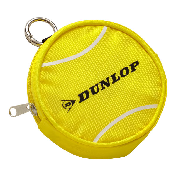 ダンロップ テニスボール型ポーチ （ DTC2639-YELOW ）[ DUNLOP GAC アクセサリー ]26SS