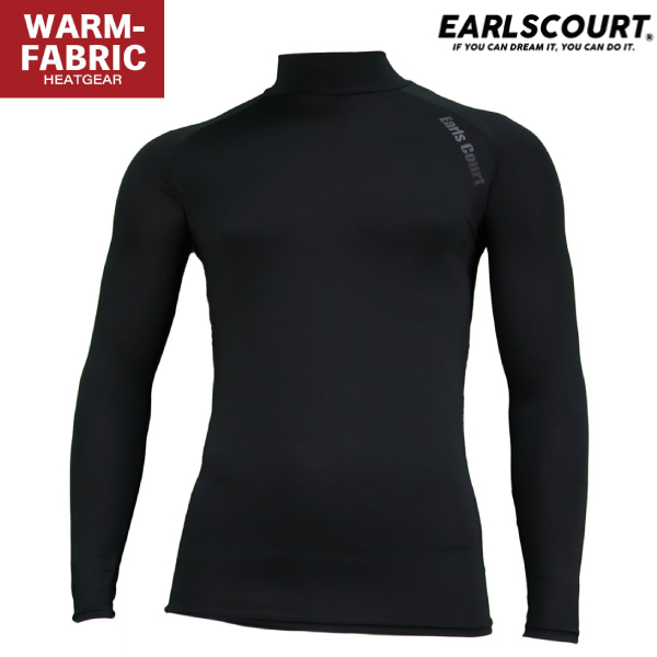 アールズコート 裏起毛ハイネックインナーシャツ （ EC08-BK ）[ earlscourt US メンズ ]26FW