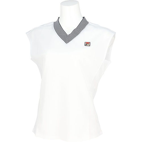 【SALE】フィラ ゲームシャツ （ EL0016-01Z ）[ FILA LS レディース ]25SS