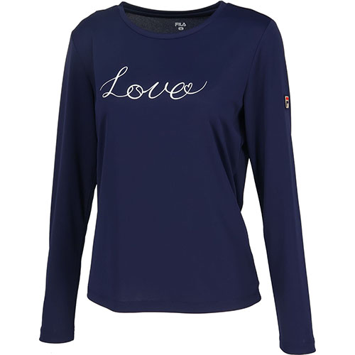 フィラ ロングスリーブグラフィックTシャツ （ EL0023-20Z ）[ FILA LS レディース ]25SS【ネットバーゲン】
