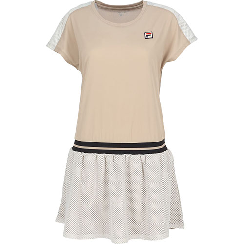 フィラ　ワンピース FILA ワンピース 「FILA/フィラ」カノコAラインフレアポロ