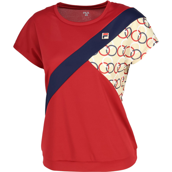 フィラ ゲームシャツ （ EL0200-28A ）[ FILA LS レディース ]25FW