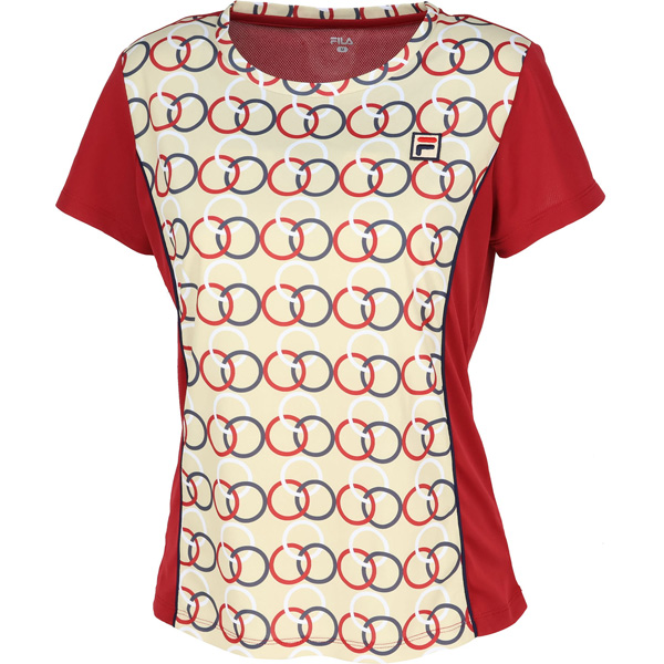 フィラ ゲームシャツ （ EL0201-03Z ）[ FILA LS レディース ]25FW