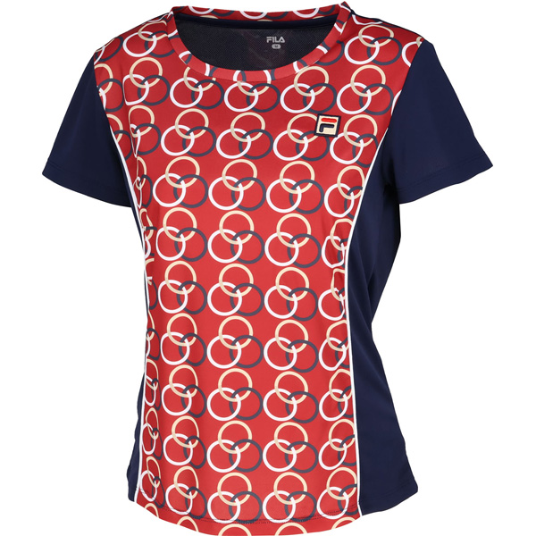 フィラ ゲームシャツ （ EL0201-28A ）[ FILA LS レディース ]25FW