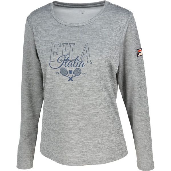 フィラ ロングスリーブグラフィックTシャツ （ EL0209-04Z ）[ FILA LS レディース ]25FW