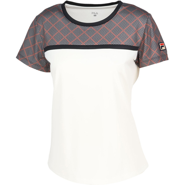 フィラ ゲームシャツ （ EL0216-08Z ）[ FILA LS レディース ]25FW