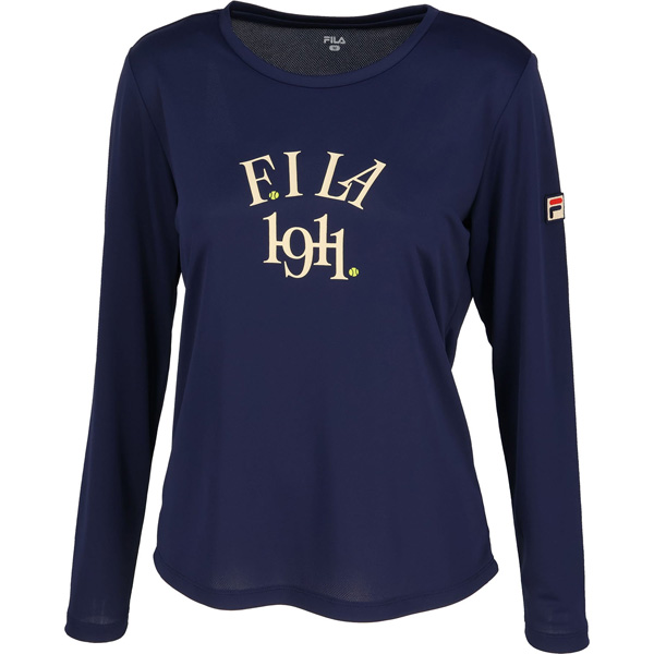 フィラ ロングスリーブグラフィックTシャツ （ EL0239-20Z ）[ FILA LS レディース ]25FW