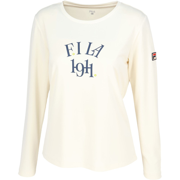 フィラ ロングスリーブグラフィックTシャツ （ EL0239-34Z ）[ FILA LS レディース ]25FW
