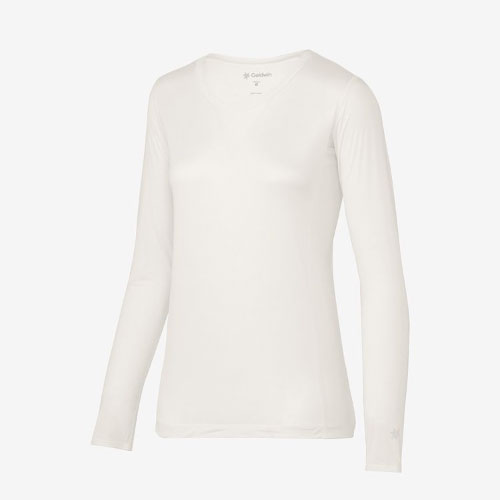 ゴールドウィン クーリングラウンドネックロングスリーブ（C3fitレディース） （ GCW65102-W ）[ Goldwin US レディース ]25SS