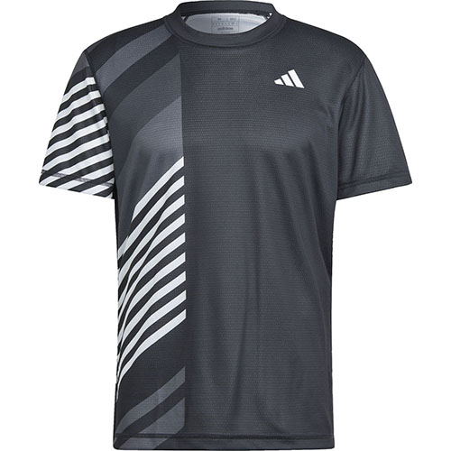 【adidas】GU2771 フリーリフト AEROREADY Tシャツ 黒 白 adidas】GU2771 フリーリフト AEROREADY Tシャツ 黒 白 (adidas