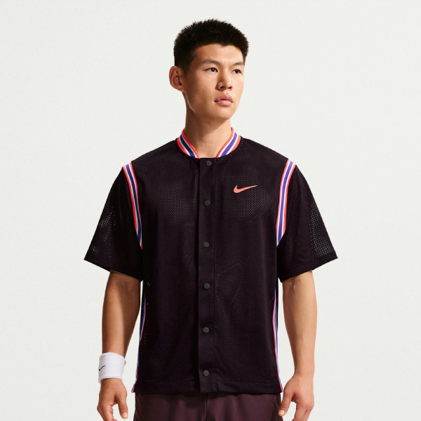 ナイキ コートDri-FIT スラム BTN UP NY S/S トップ （ IM6612-647 ）[ Nike MS メンズ ]26FW
