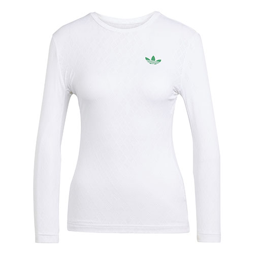【London Originals Collection】アディダス W TENNIS LONDON 3/4スリーブ Tシャツ （ JUU60-JM4728 ）[ adidas originals LS レディース ]25FW